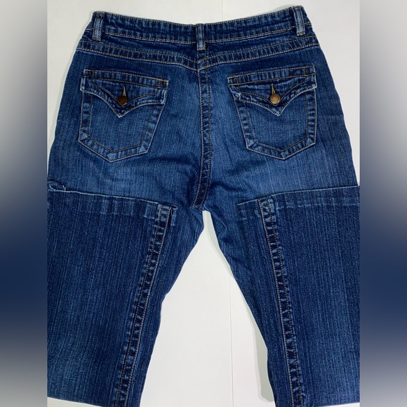 Parallel boot cut jeans with embellishments- size 8 - Picture 2 of 6